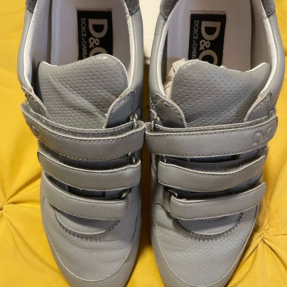 Dolce & Gabbana Kids Gray Sneakers